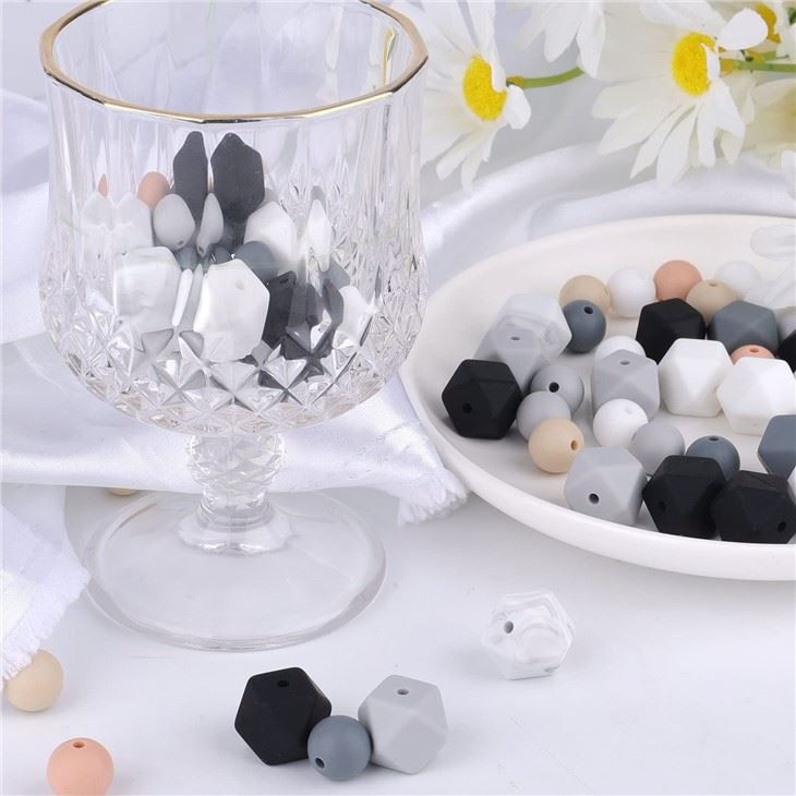 Silicone Beads For Keychains