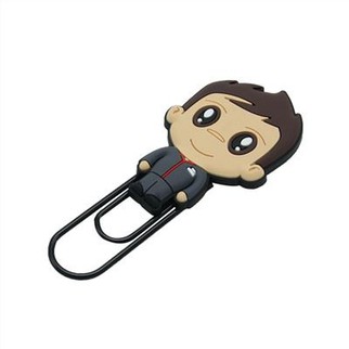 귀여운 2D 부드러운 PVC 만화 종이 클립