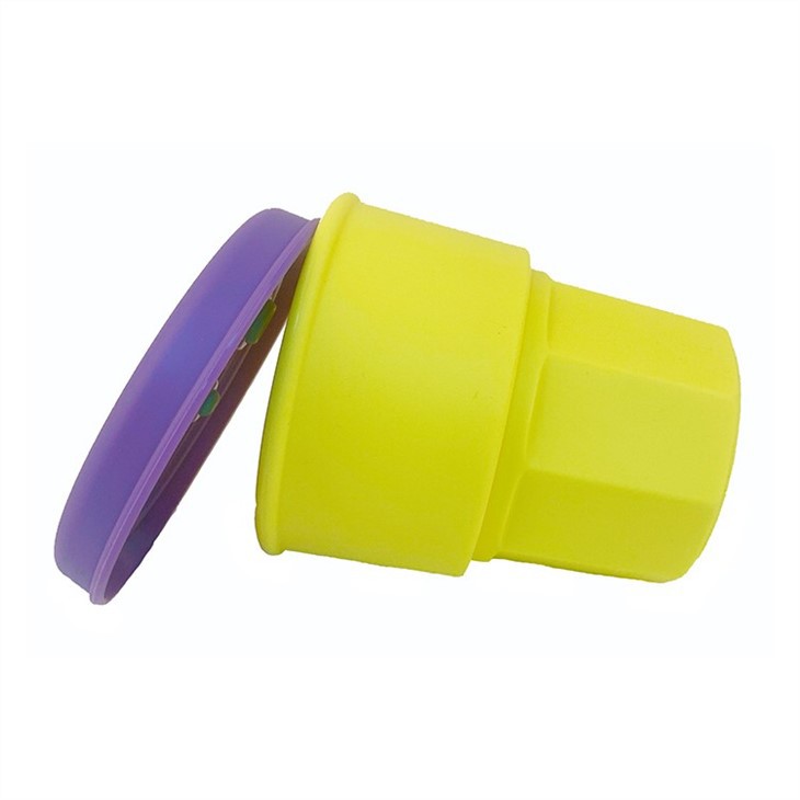 Silicone Cup With A Lid And Straw